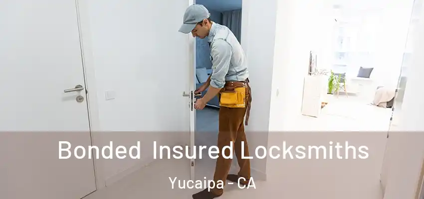  Bonded Insured Locksmiths Yucaipa - CA